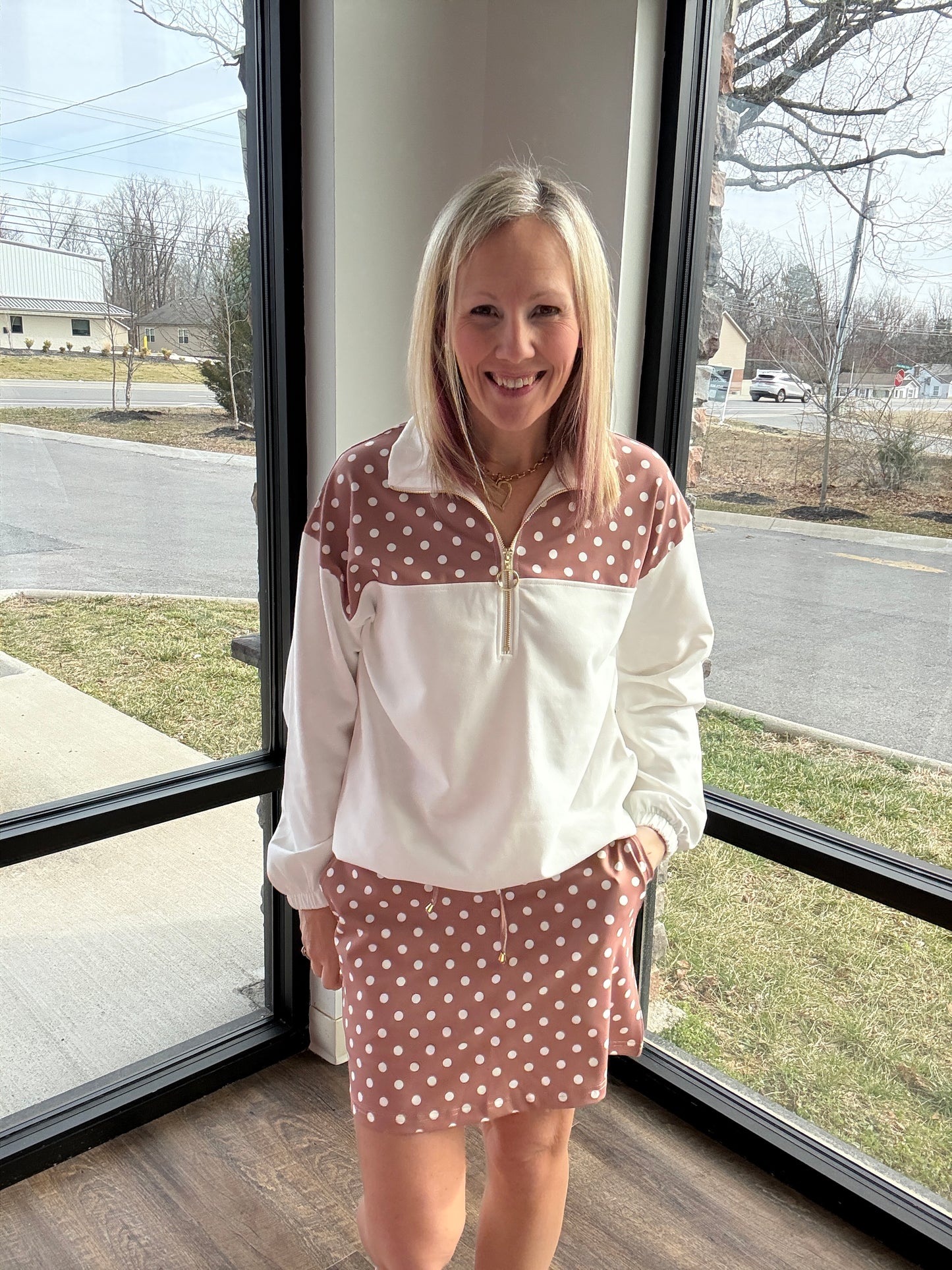 Mia Pullover- White Mocha