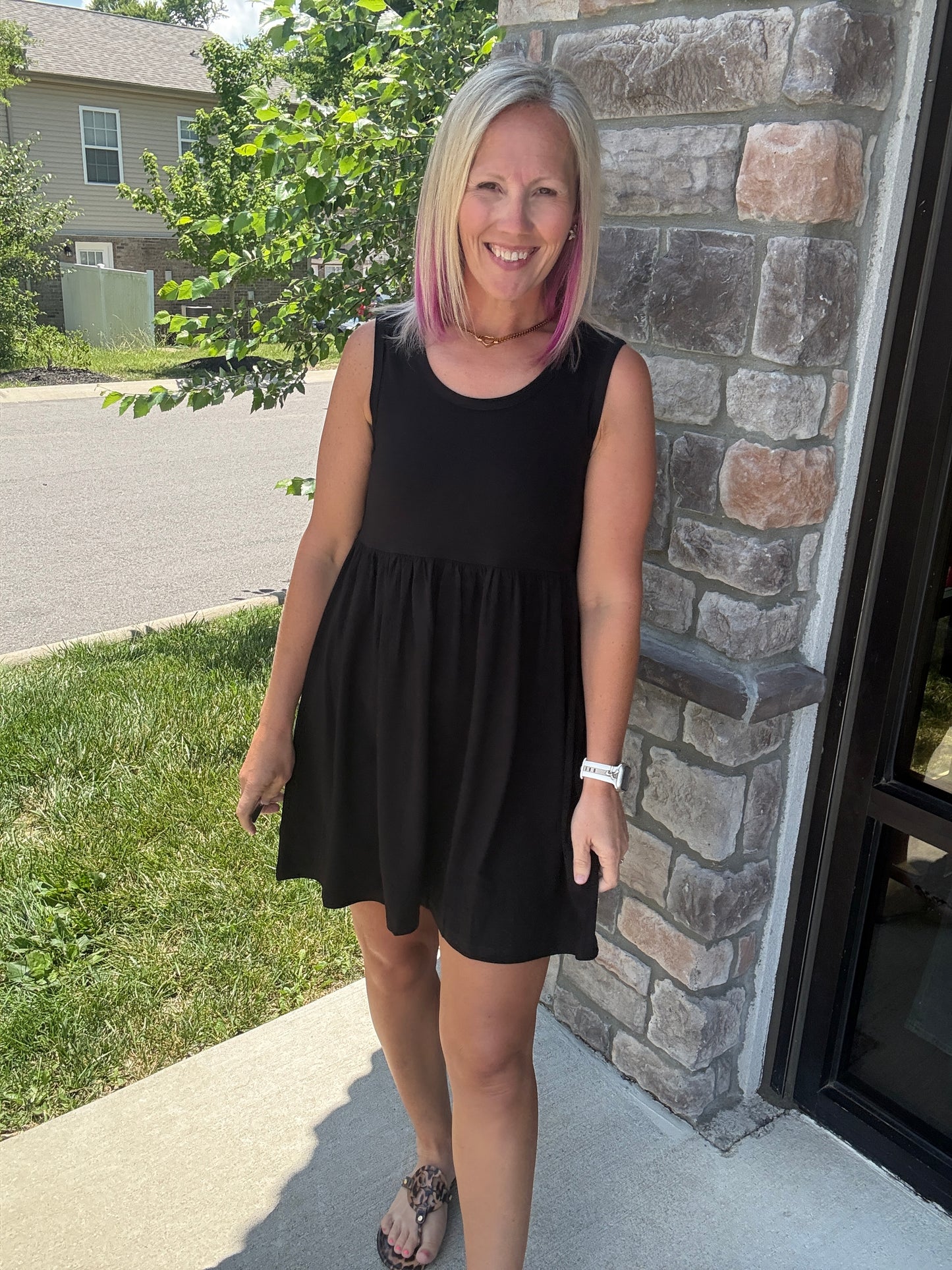 Summer Crush Dress- Black