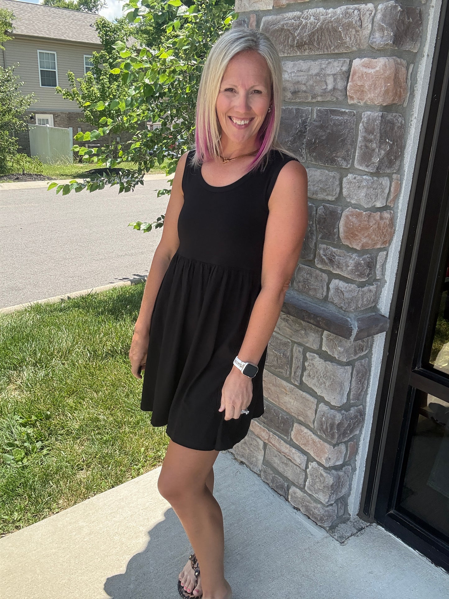 Summer Crush Dress- Black