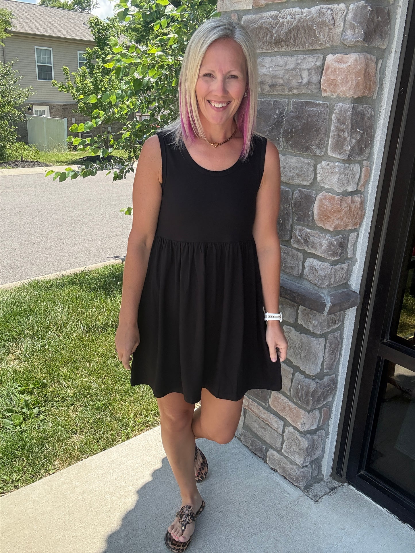 Summer Crush Dress- Black