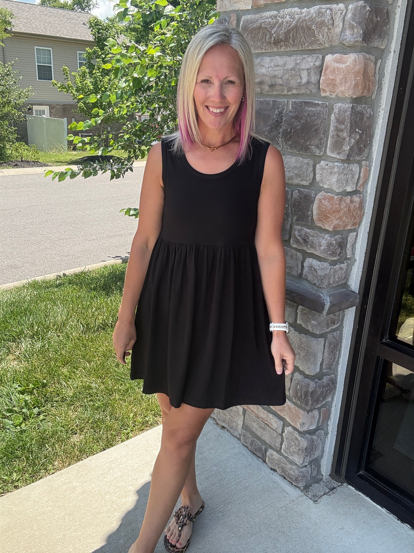 Summer Crush Dress- Black