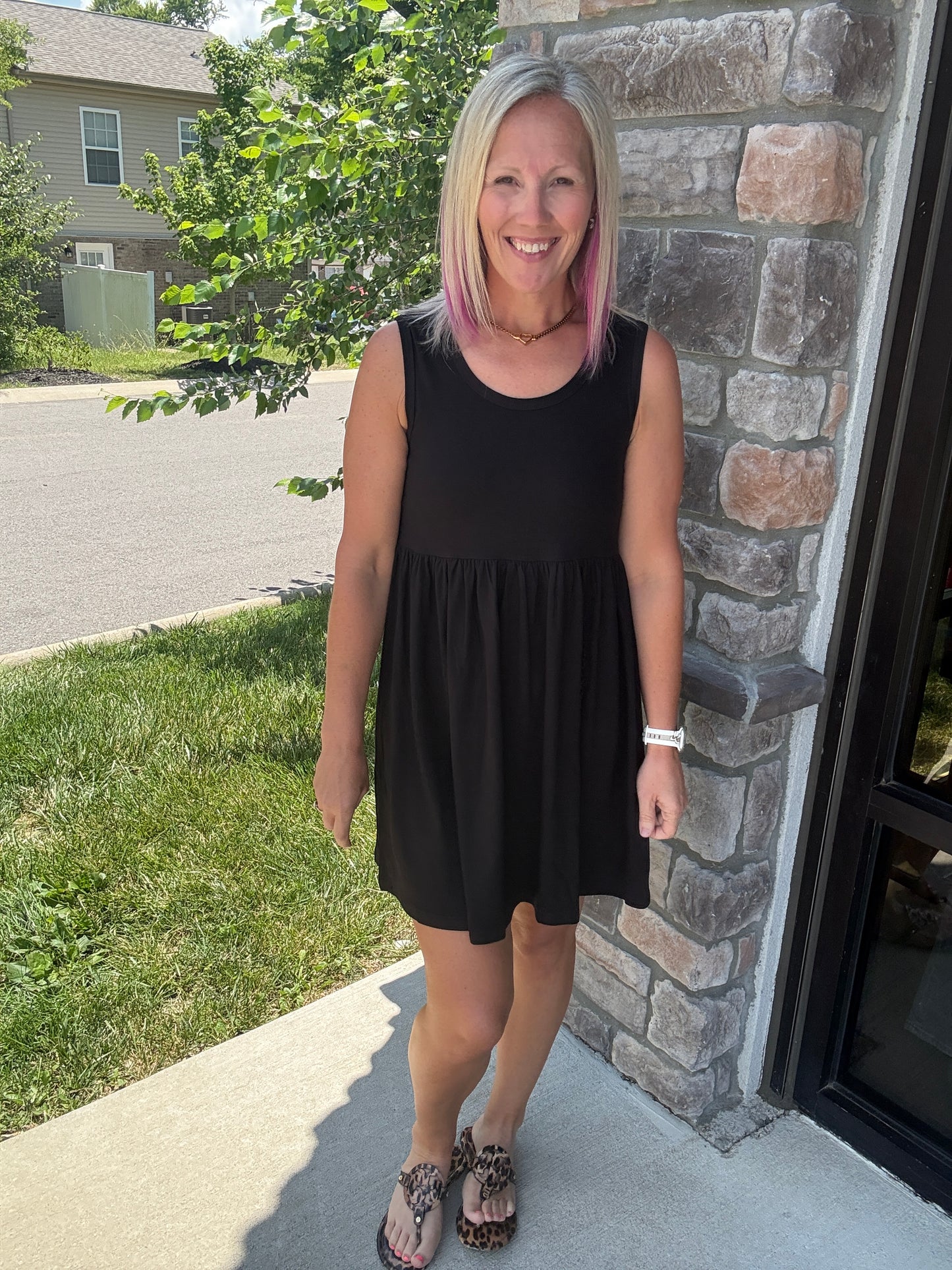 Summer Crush Dress- Black