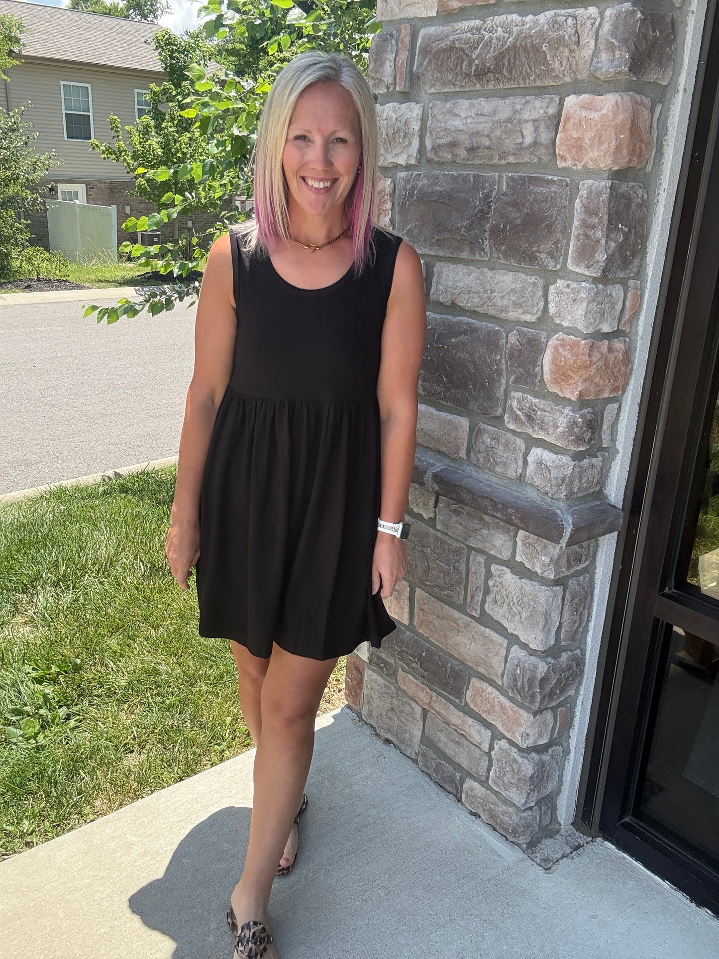 Summer Crush Dress- Black