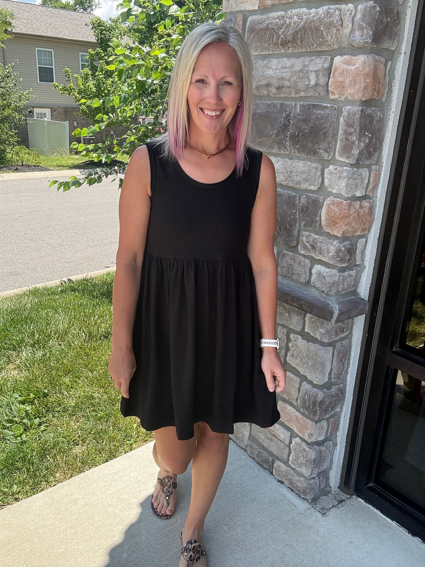 Summer Crush Dress- Black