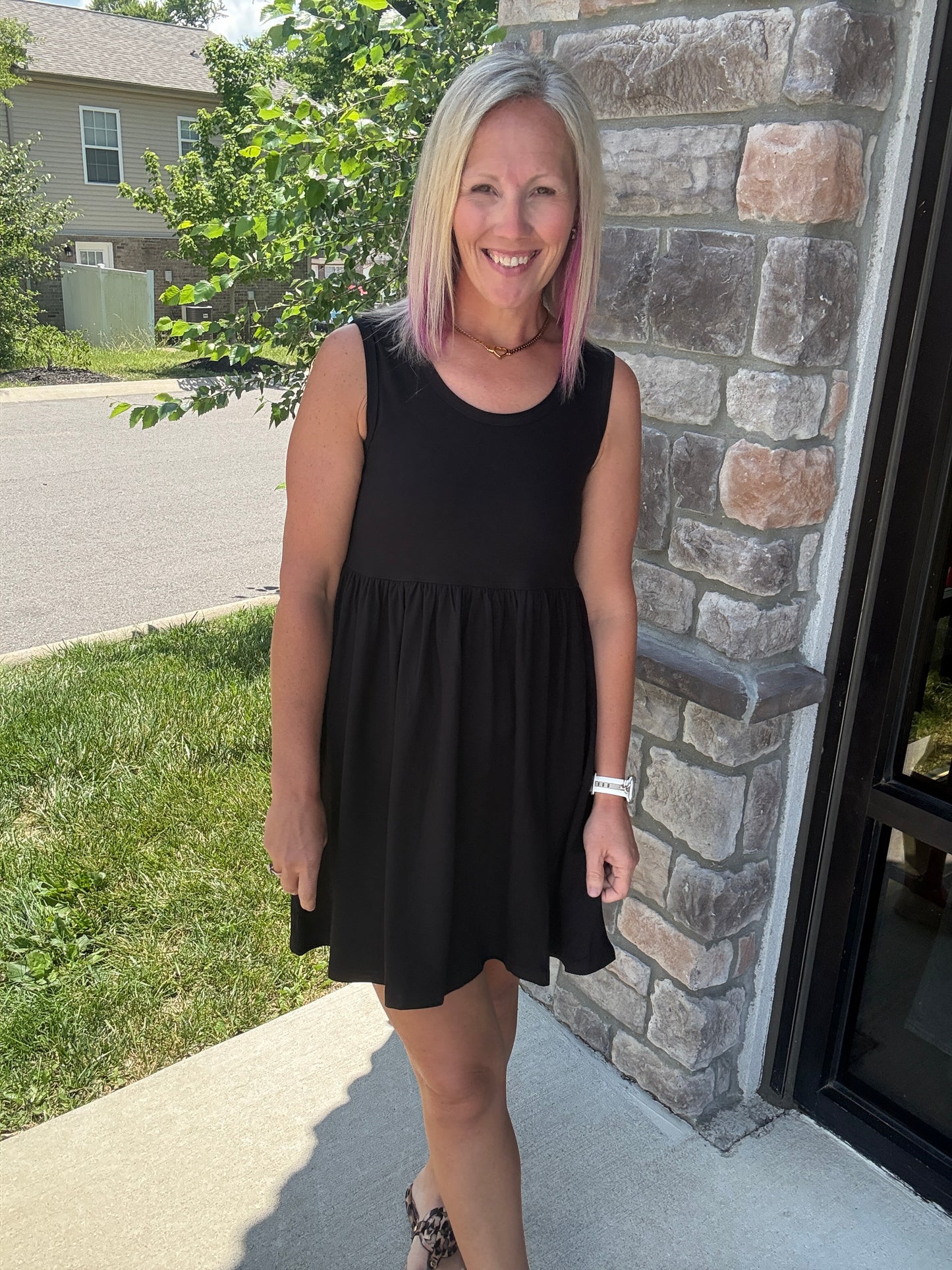 Summer Crush Dress- Black