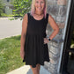 Summer Crush Dress- Black