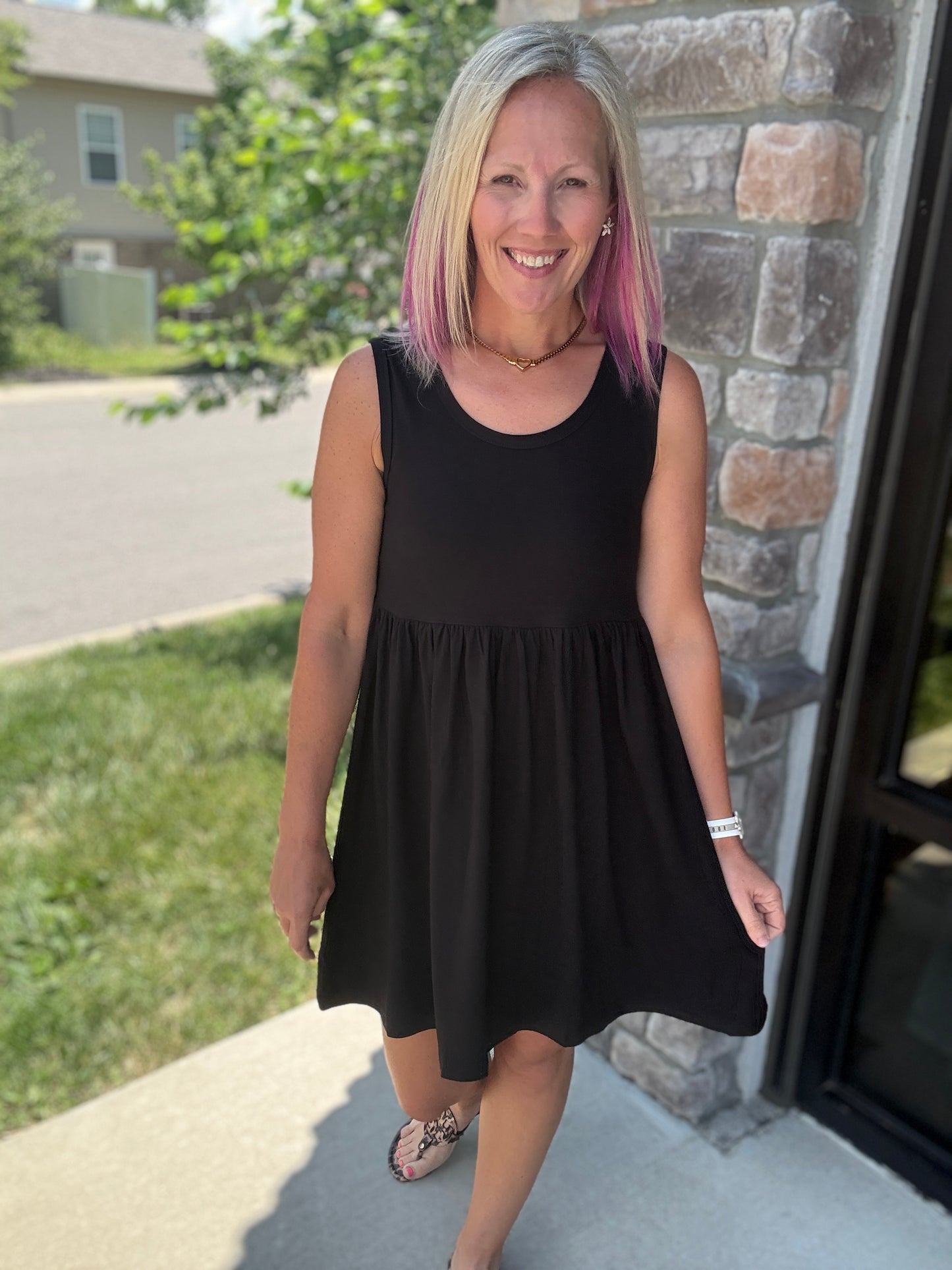 Summer Crush Dress- Black