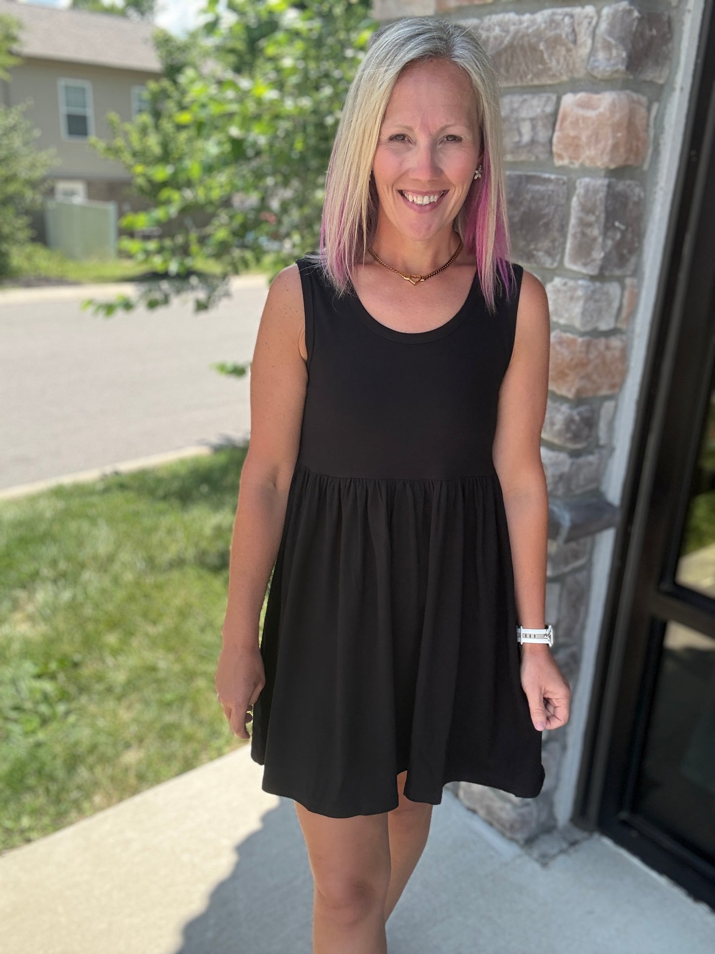 Summer Crush Dress- Black