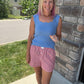 Sweet Scallop Tank- Blue