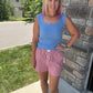 Sweet Scallop Tank- Blue