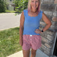 Sweet Scallop Tank- Blue