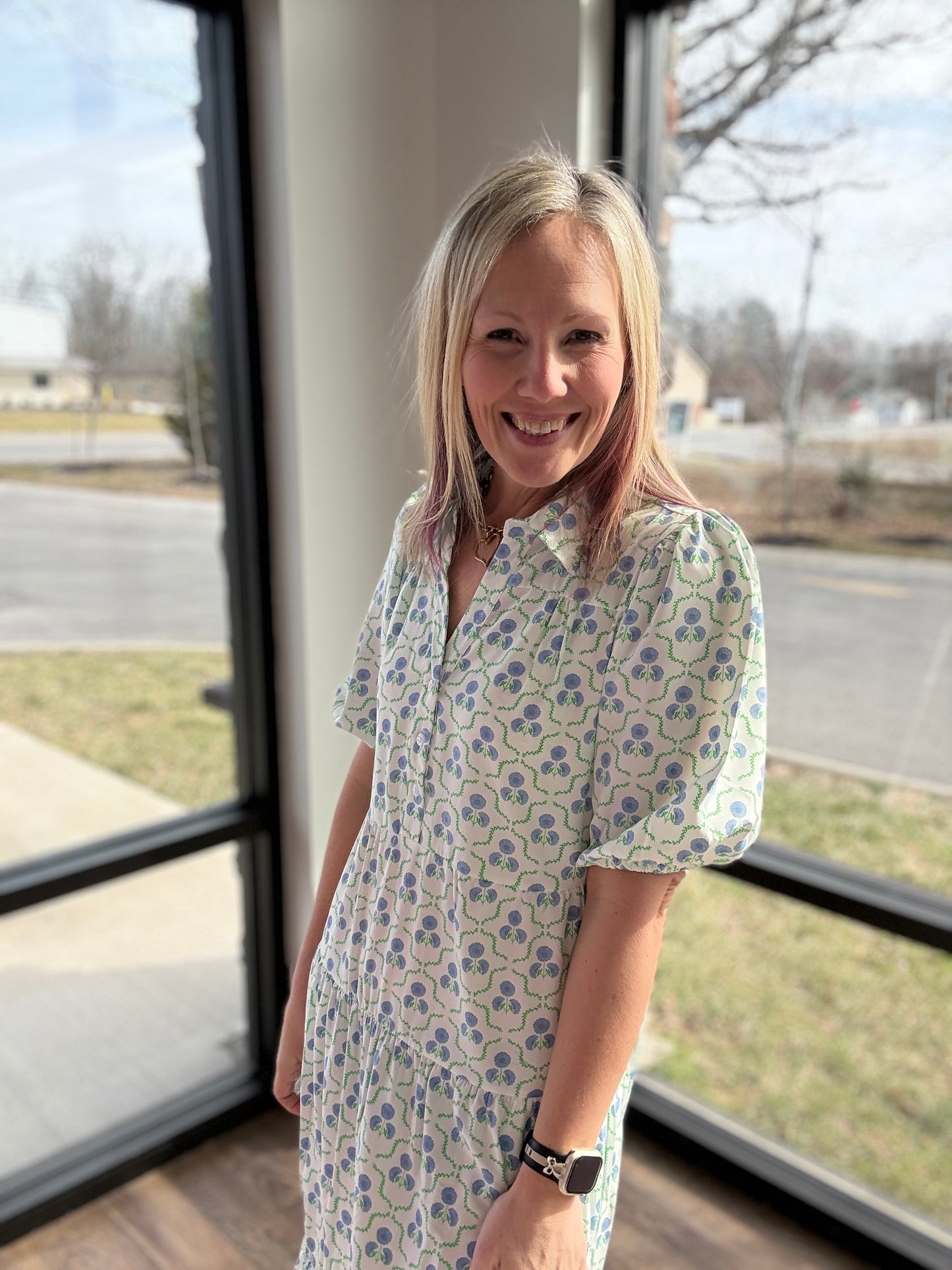 Sweetbriar Lattice Dress