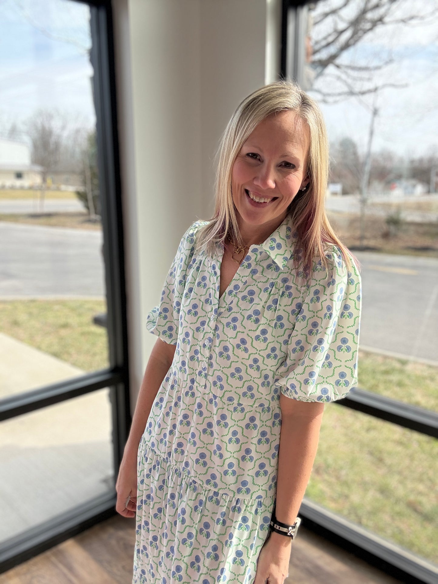 Sweetbriar Lattice Dress