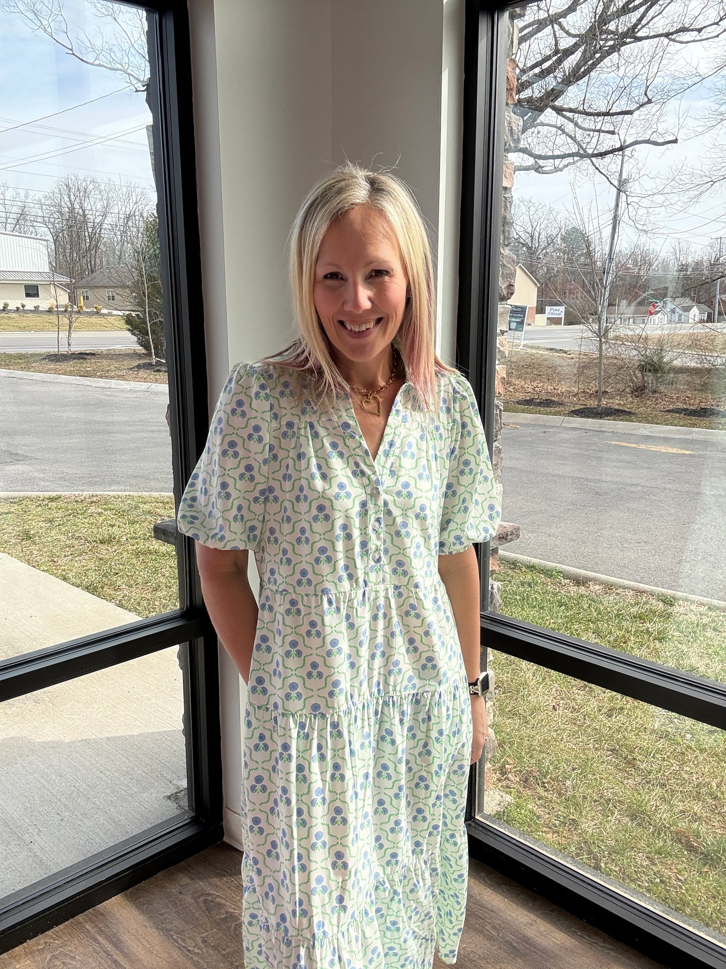 Sweetbriar Lattice Dress