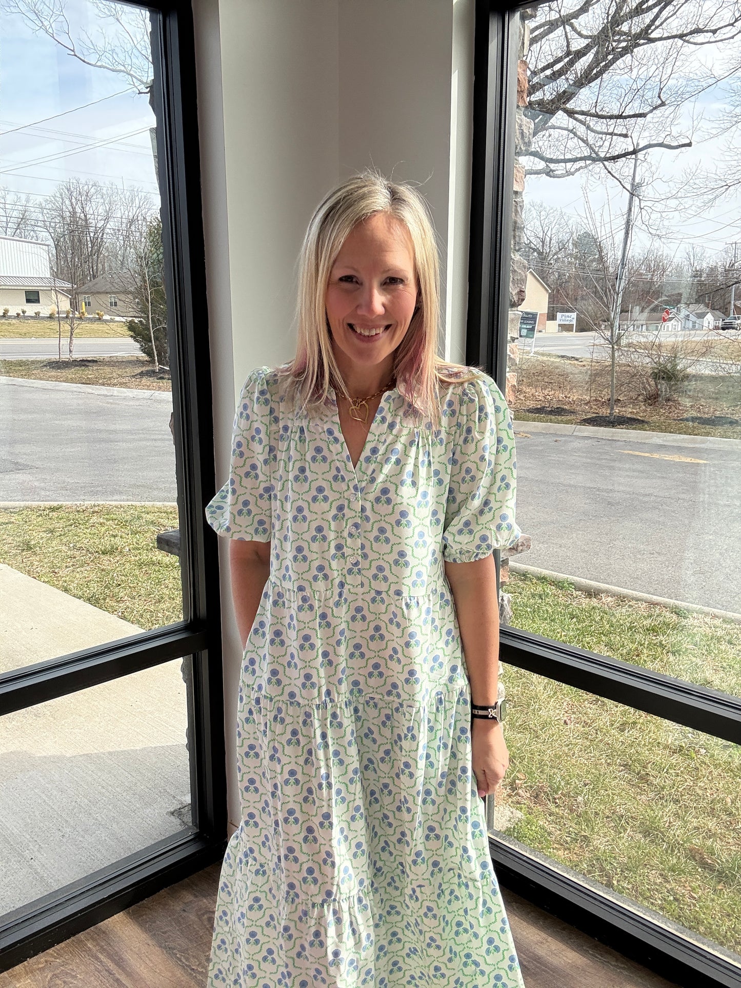 Sweetbriar Lattice Dress
