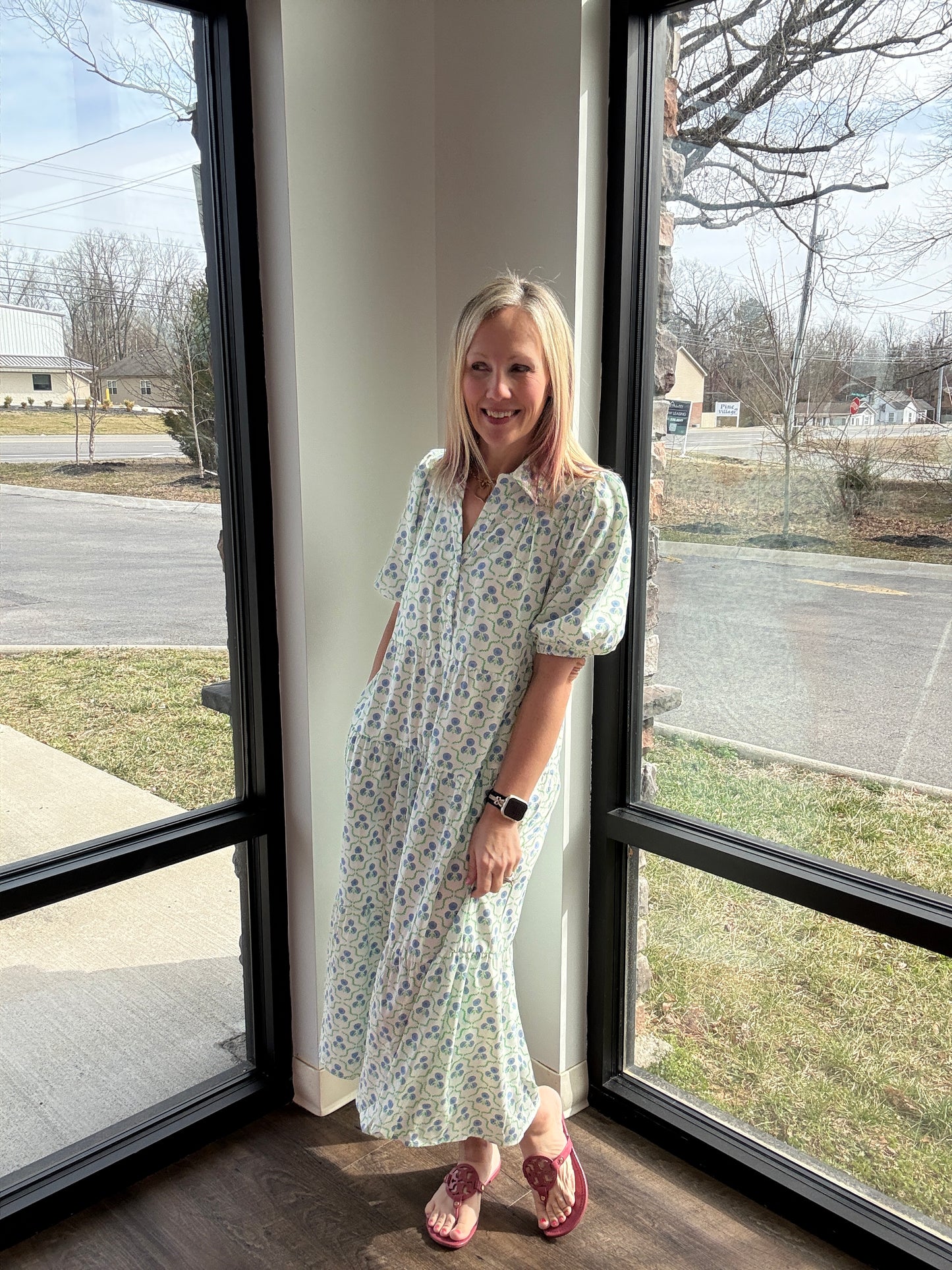 Sweetbriar Lattice Dress