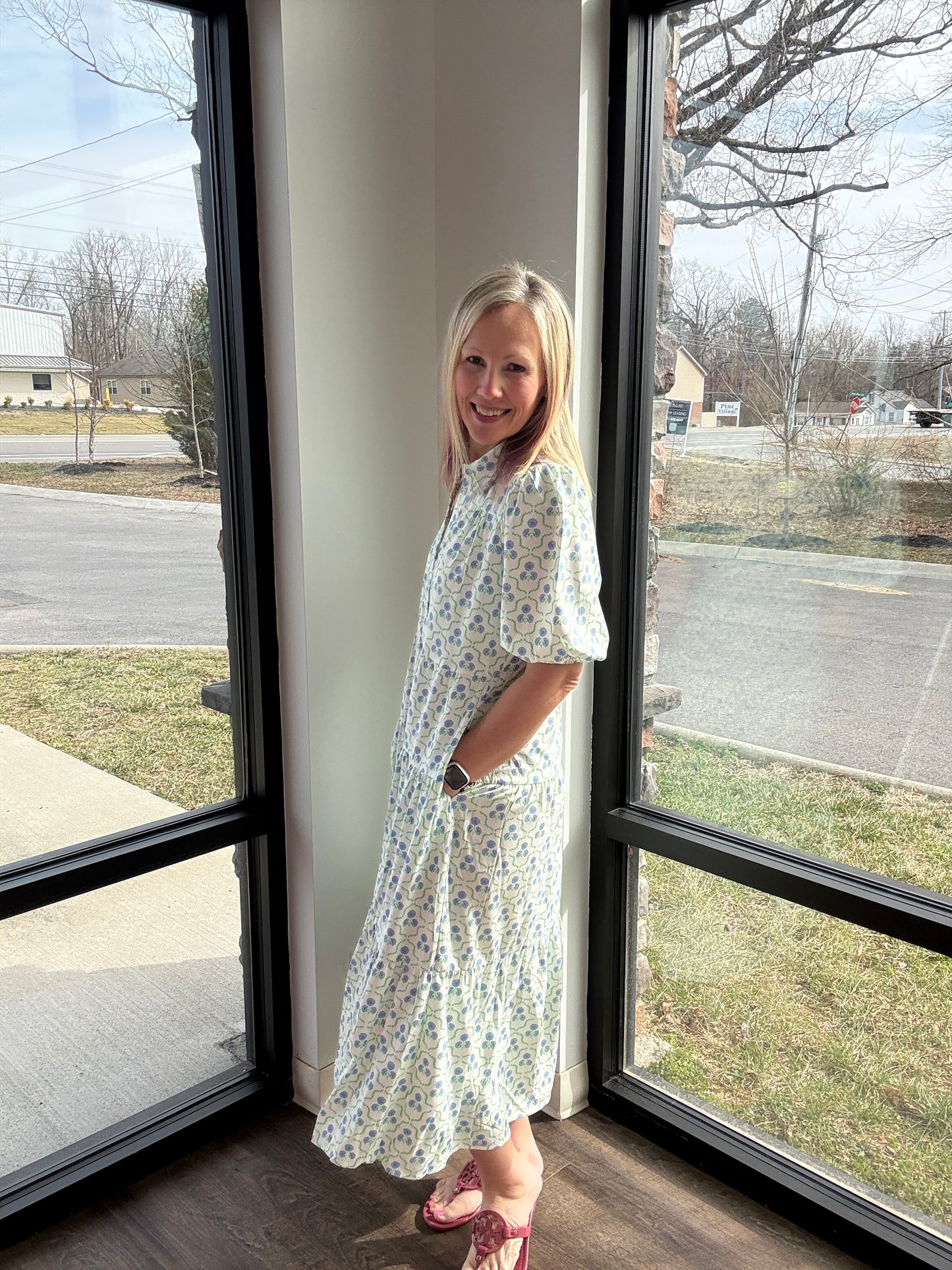 Sweetbriar Lattice Dress
