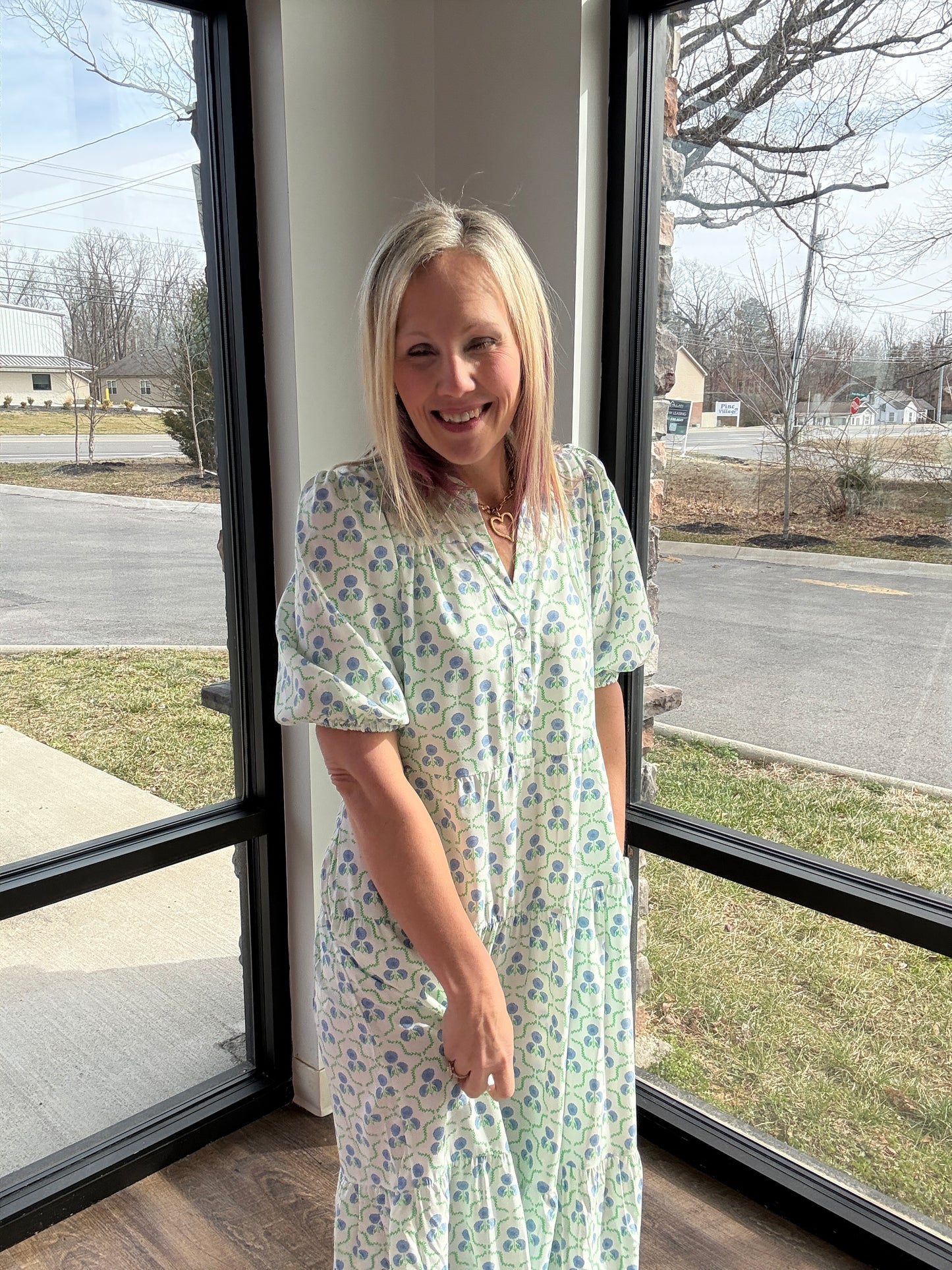 Sweetbriar Lattice Dress
