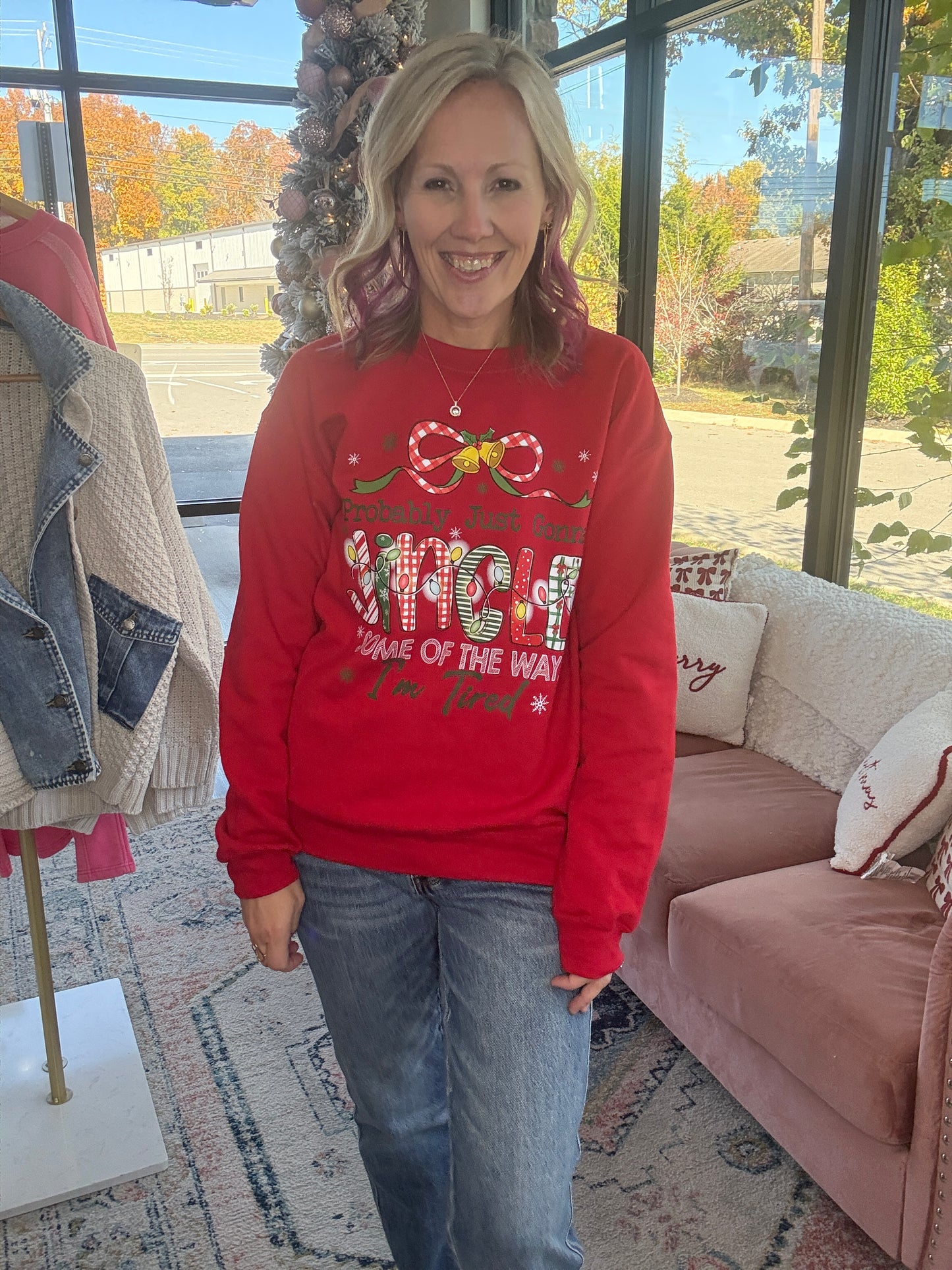 Jingle Some Of the Way Sweatshirt