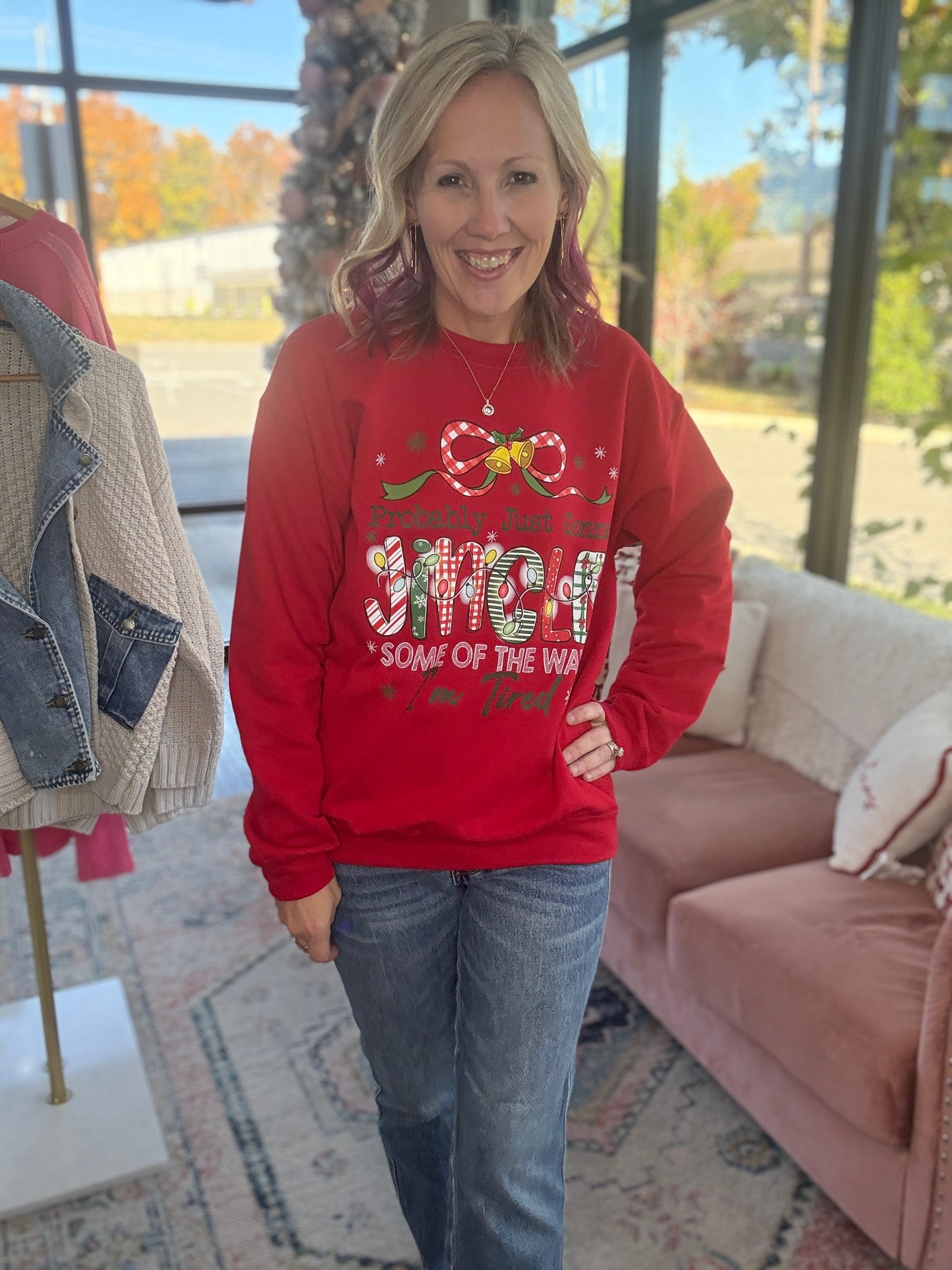 Jingle Some Of the Way Sweatshirt