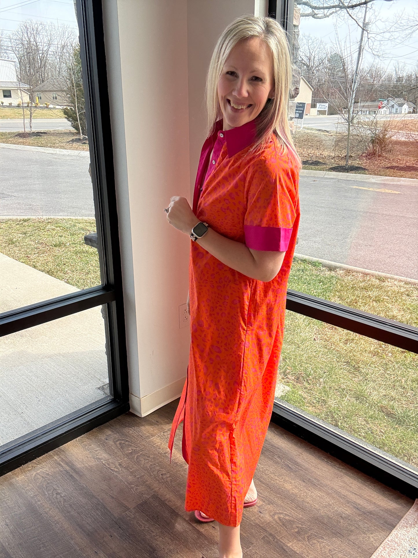 Sunset Safari Midi Dress
