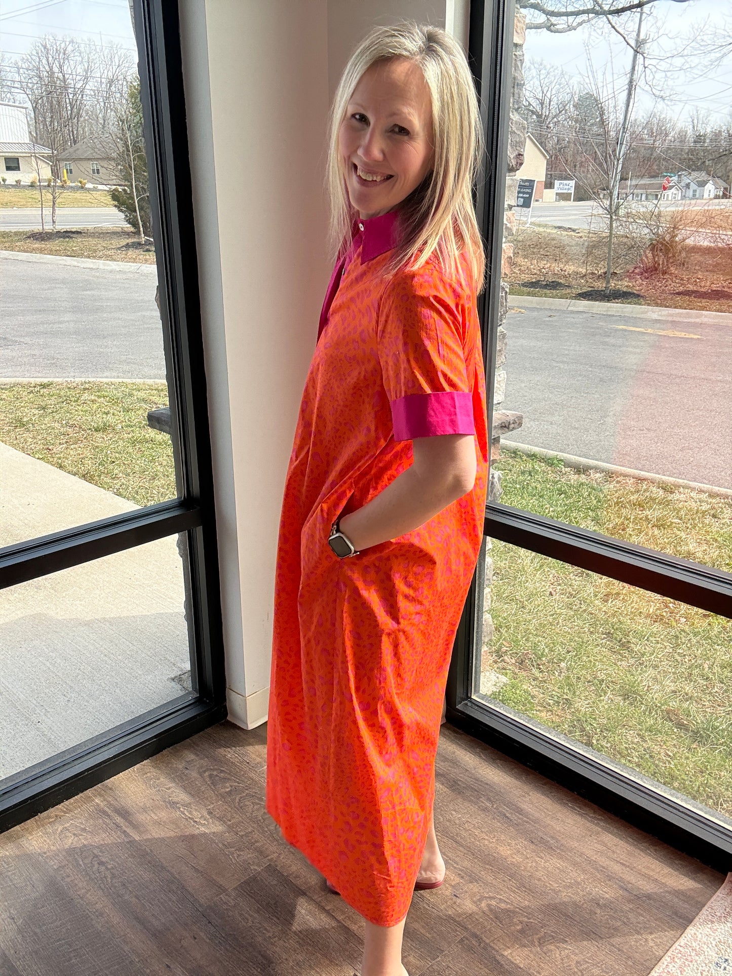 Sunset Safari Midi Dress
