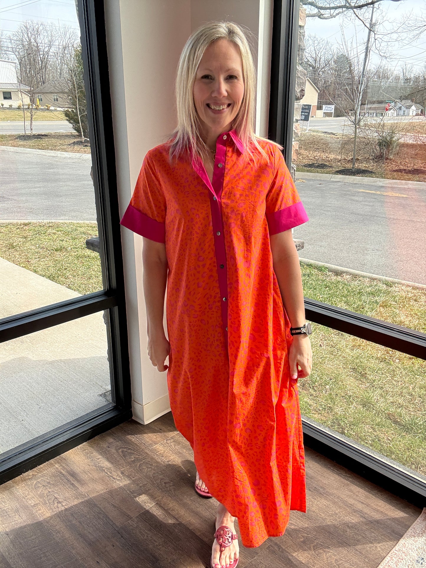 Sunset Safari Midi Dress