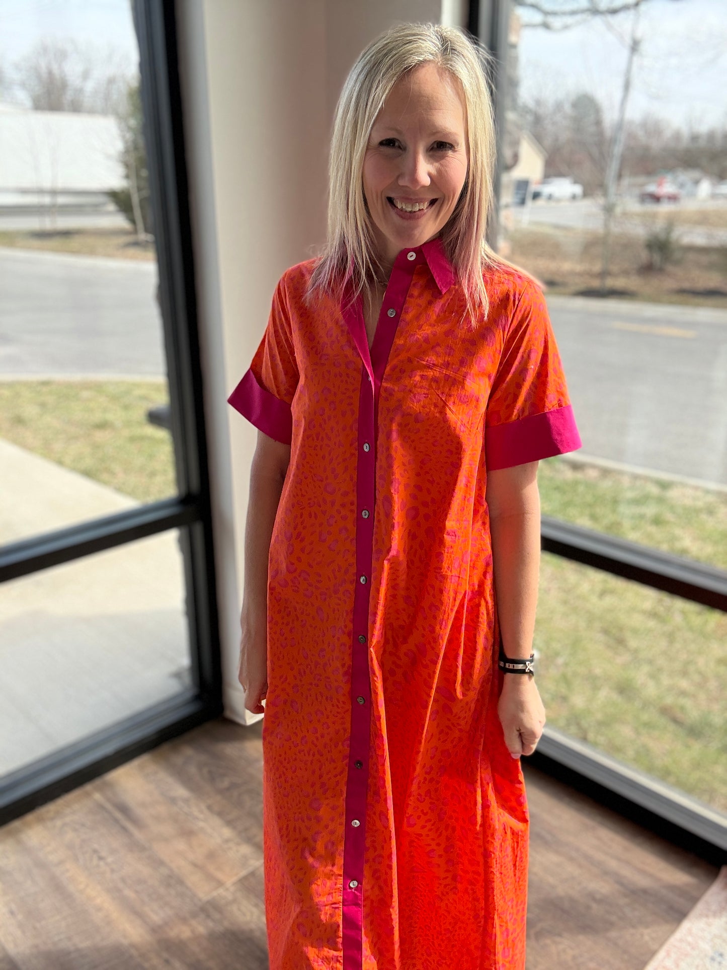 Sunset Safari Midi Dress