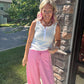 Cloudline Bubble Joggers-Pink
