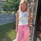 Cloudline Bubble Joggers-Pink