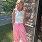 Cloudline Bubble Joggers-Pink