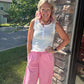 Cloudline Bubble Joggers-Pink