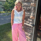 Cloudline Bubble Joggers-Pink