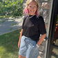 Paisley Perfect Denim Skort