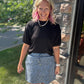Paisley Perfect Denim Skort