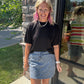 Paisley Perfect Denim Skort