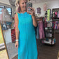 Beach Dress Coverup- Blue