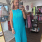 Beach Dress Coverup- Blue