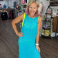 Beach Dress Coverup- Blue