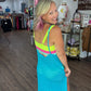 Beach Dress Coverup- Blue