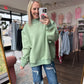 Everyday Essential MockNeck- Sage