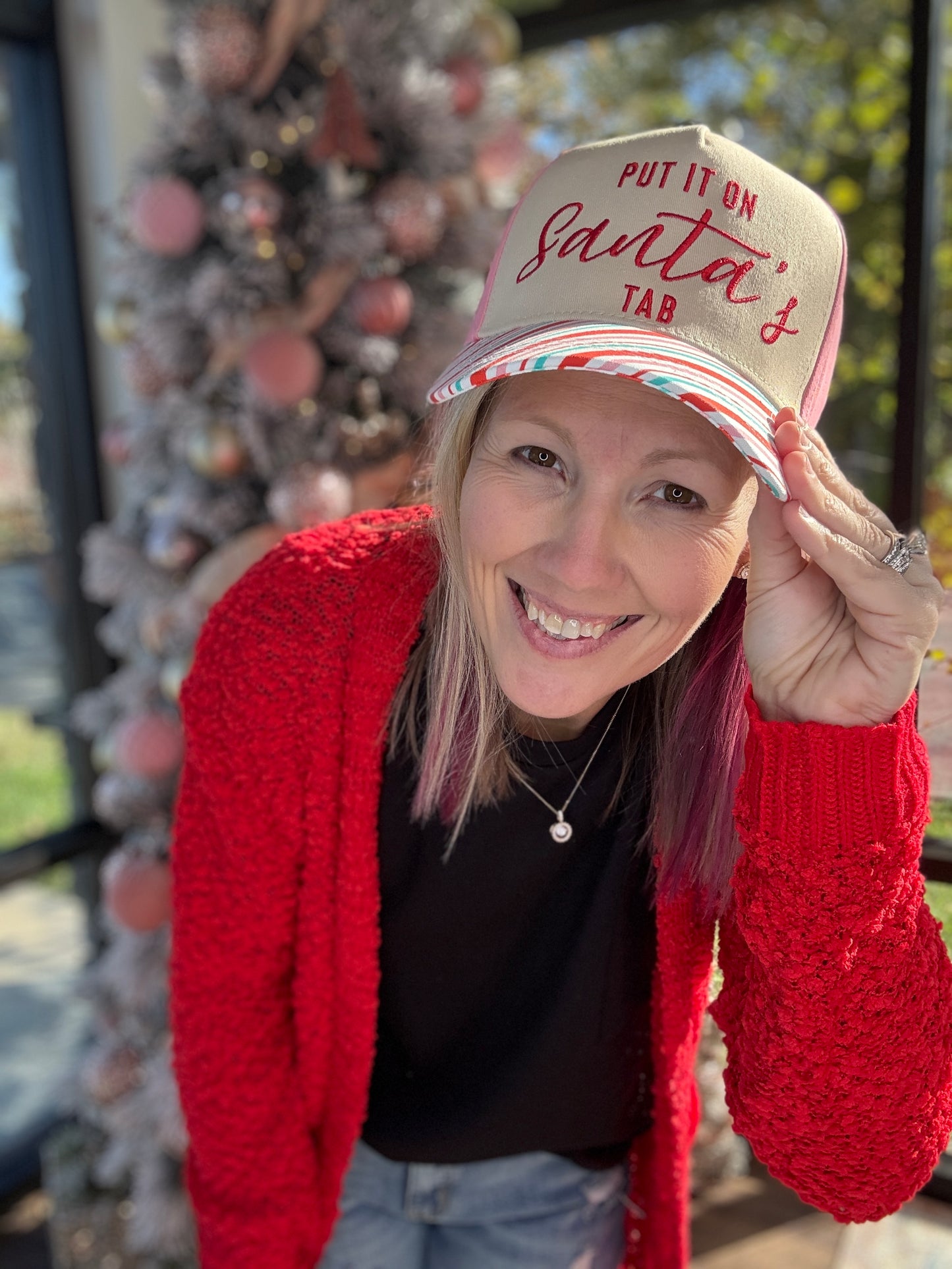 Put It on Santa’s Tab Hat