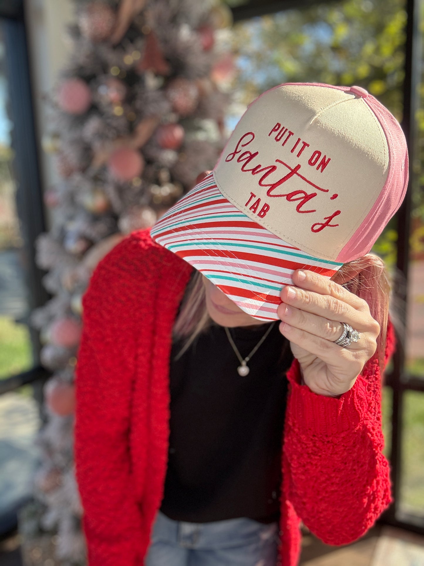 Put It on Santa’s Tab Hat