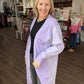 It's Friday Cardi- Purple