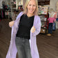 It's Friday Cardi- Purple