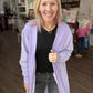 It's Friday Cardi- Purple
