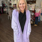 It's Friday Cardi- Purple