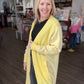 It's Friday Cardi- Yellow