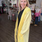 It's Friday Cardi- Yellow