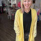 It's Friday Cardi- Yellow